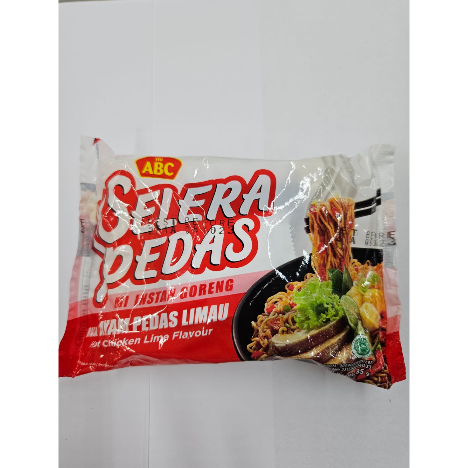 ABC Mi Instan Goreng Selera Pedas Nampol Ayam Limau 80 gram