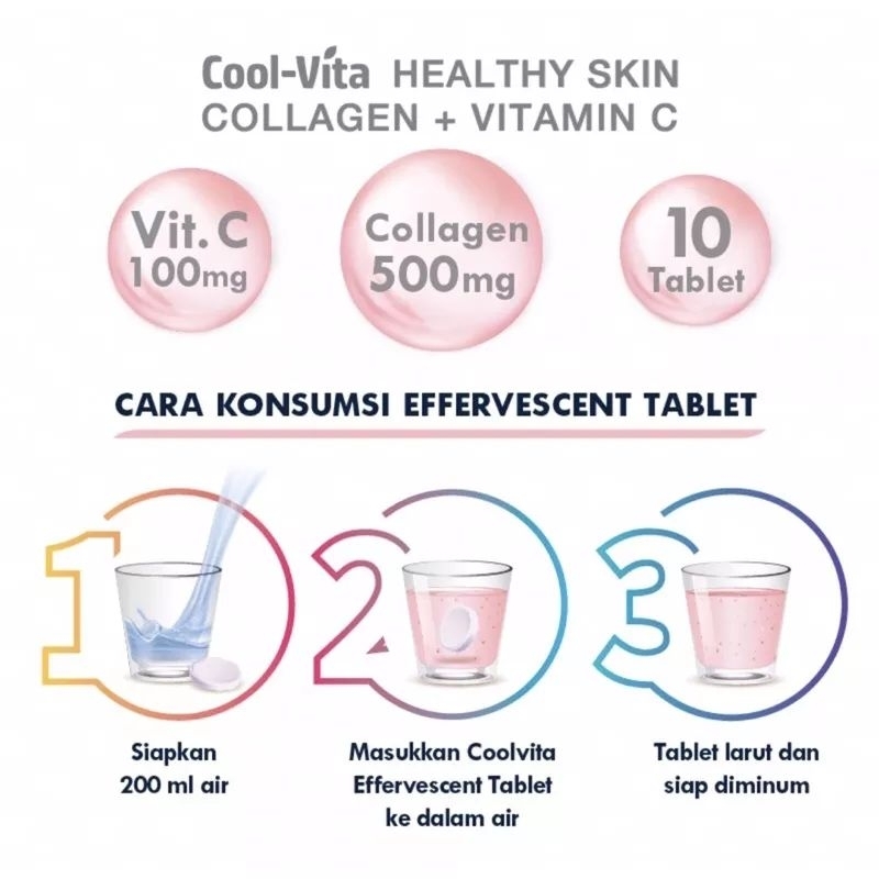 coolvita collagen drink healthy skin pencerah kulit