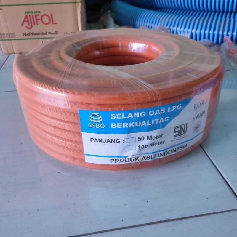 Selang LPG 3 lapis SSBO 50 Meter SNI