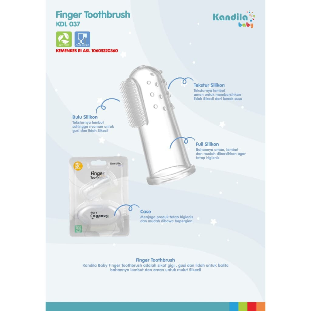 KANDILA BABY FINGER TOOTHBRUSH | KDL037