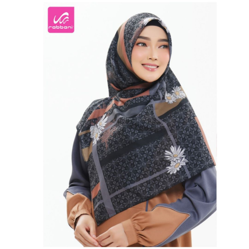 Kerudung Segi Empat Printing Tetra Gabina | Kerudung Segi Empat Printing | Scarf | Kerudung Segi Emp