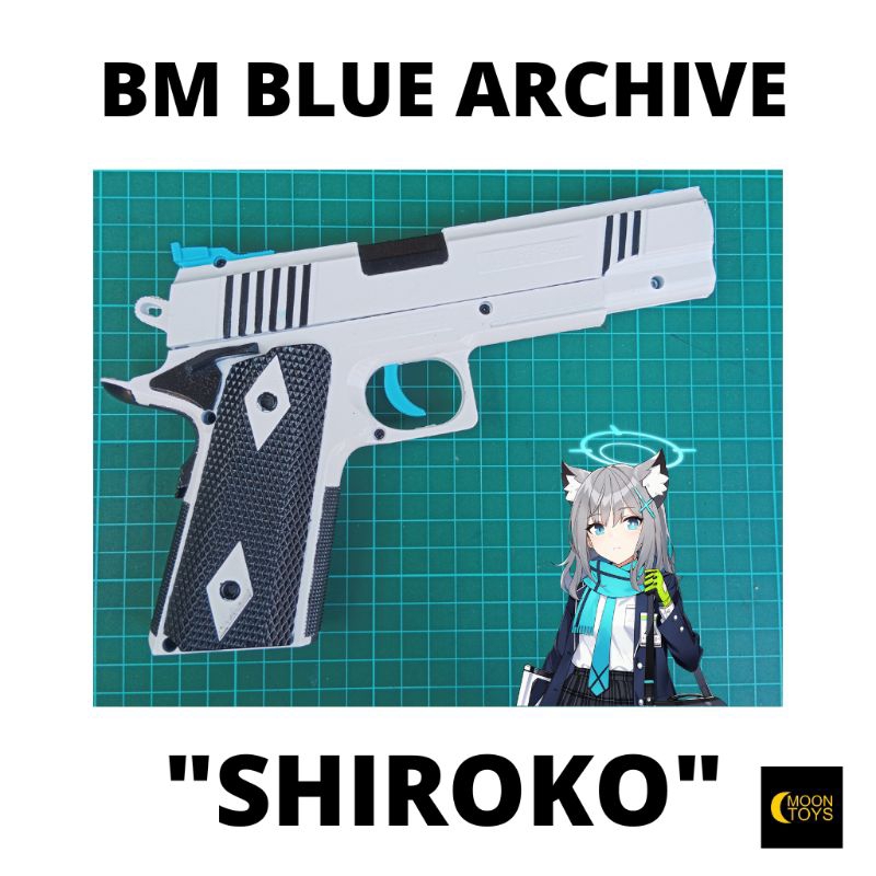 MAINAN ANAK BLACK M BLUE ARCHIVE &quot;SHIROKO&quot; UPGRADE SKIN VERSION