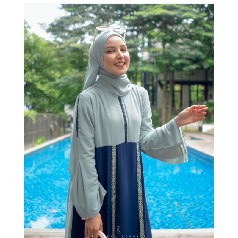 GAMIS KALEENA LUNA KEMAYU  / DRESS GK.3 KALEENA 2LUNA KEMAYU ORIGINAL  /  GAMIS LUNA HIJAB KEMAYU  /