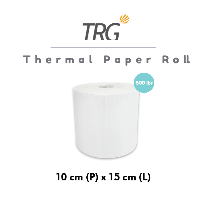 

TRG Kertas Label Sticker Resi Thermal Paper Isi 500 Barcode 10x15 TP-500
