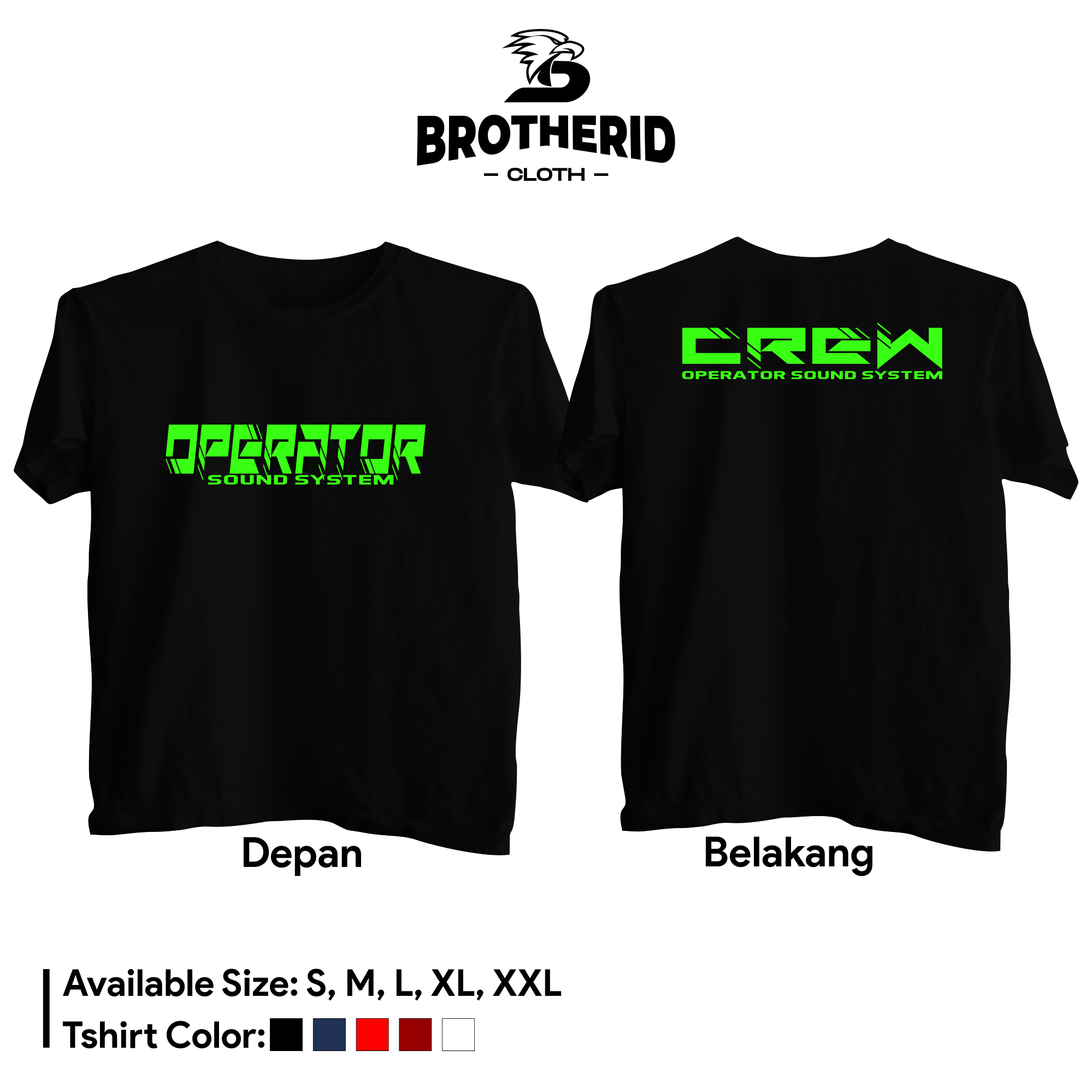 Harga Baju Sound Sistem Operator Terbaru Jul 2025 | BigGo Indonesia