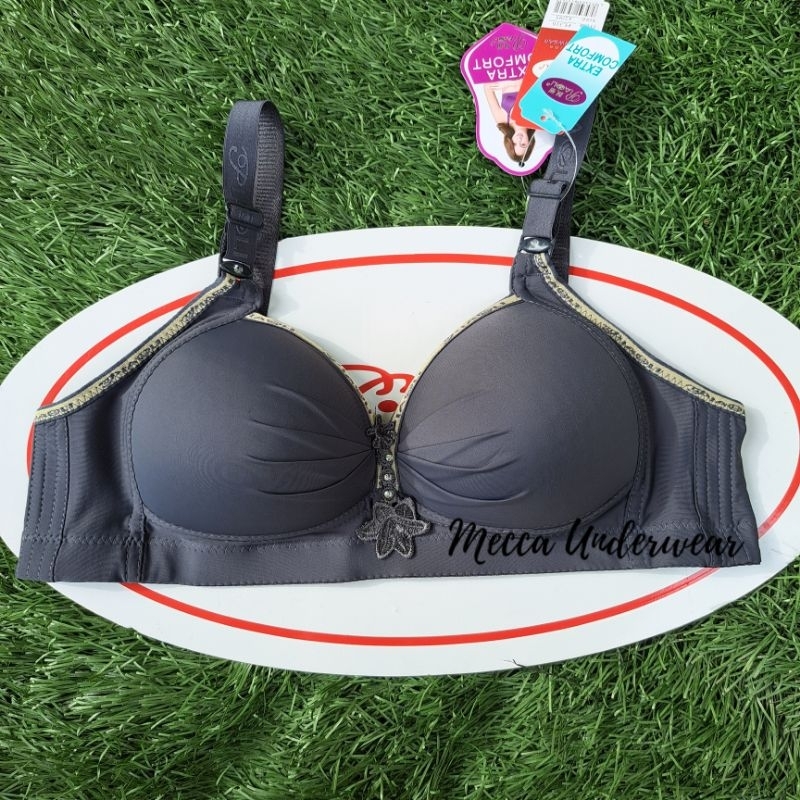 Bra Wanita Sexy Piaoli PL316 | Bh Wanita Tanpa Kawat Cup B Kait 3