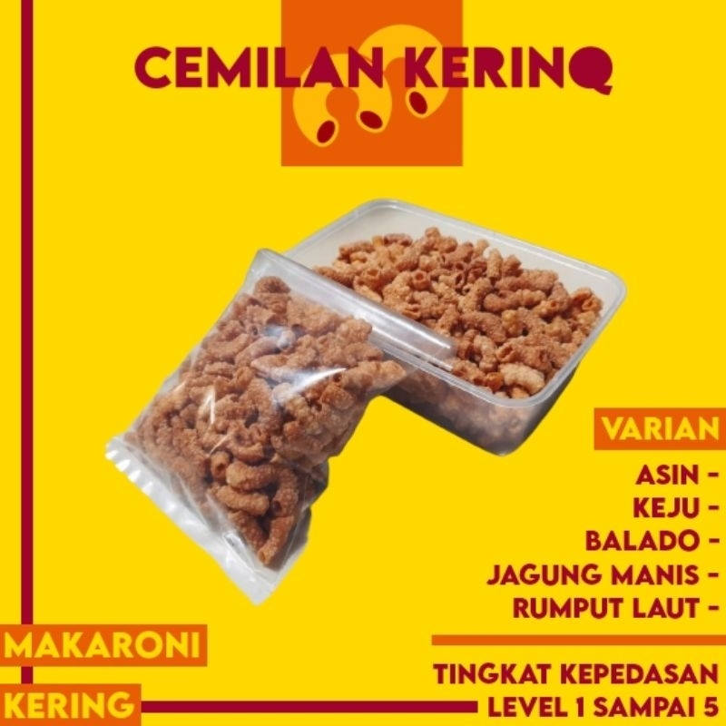 

Makaroni Kering Aneka Rasa