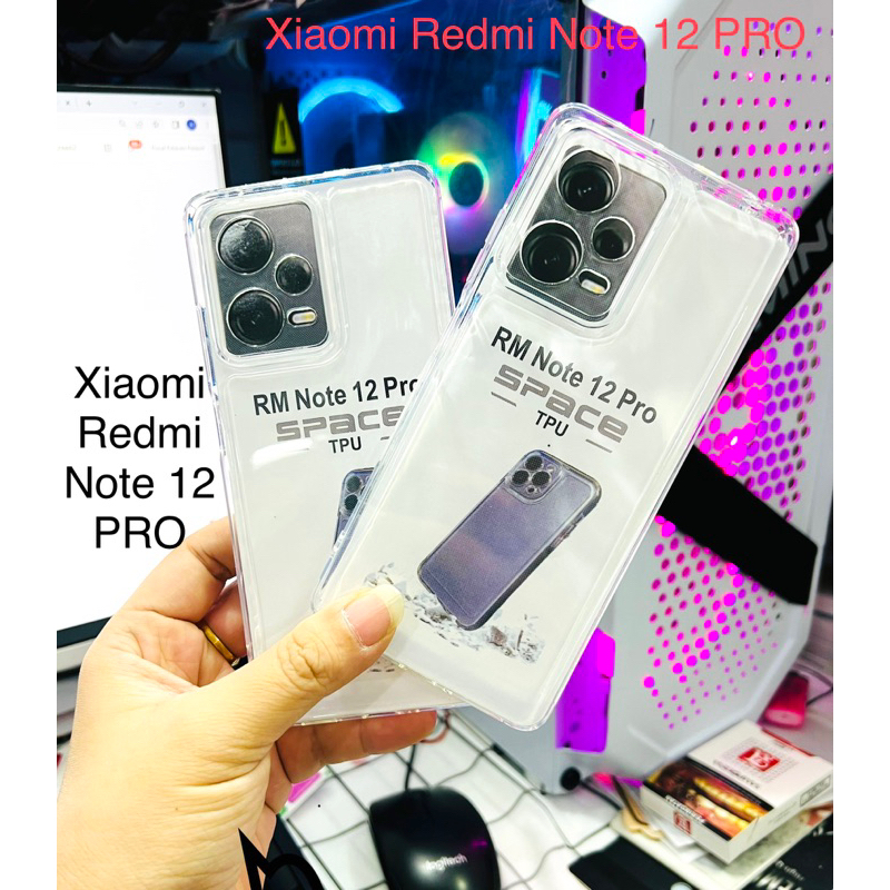 2023 Softcase TEBAL SPACE TPU For Xiaomi Redmi Note 12PRO Soft case Original Bening Clear Glossy Bahan Bagus Tapi Presisi dan Keren Banget Terus Murah Juga Sofcase Sekali 4G 5G Plus FE Galaxy Redmi Note 12 Mi Pro Note12