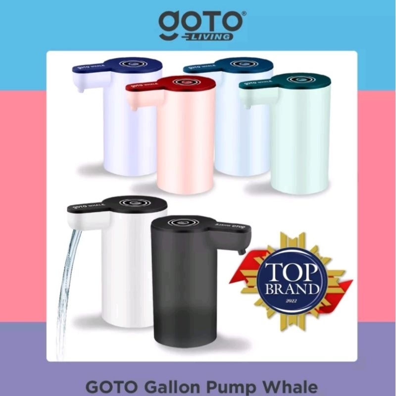 Pompa Air Galon Goto Whale charge USB