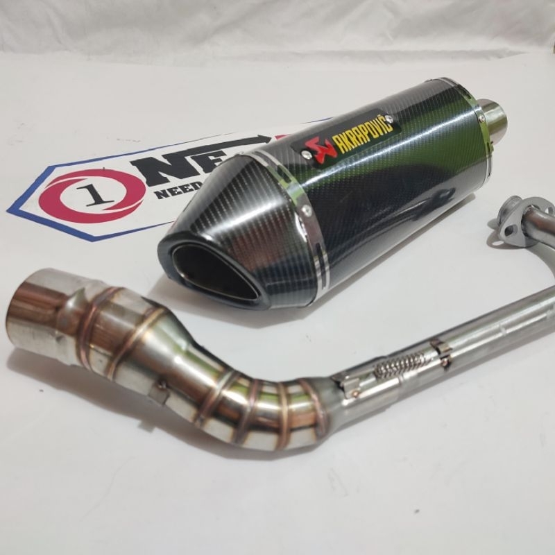 Knalpot Aerox New Nmax Old Vario 125 beat karbu 150 scoopy pcx mio sporty genio fazio Akrapovic Raci