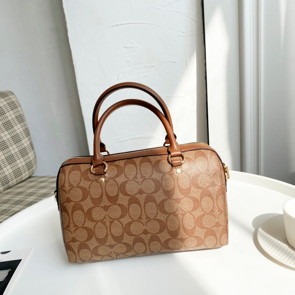 [Instant/Same Day]  83607 coach women boston pellow bag top handle sling bag  ztb