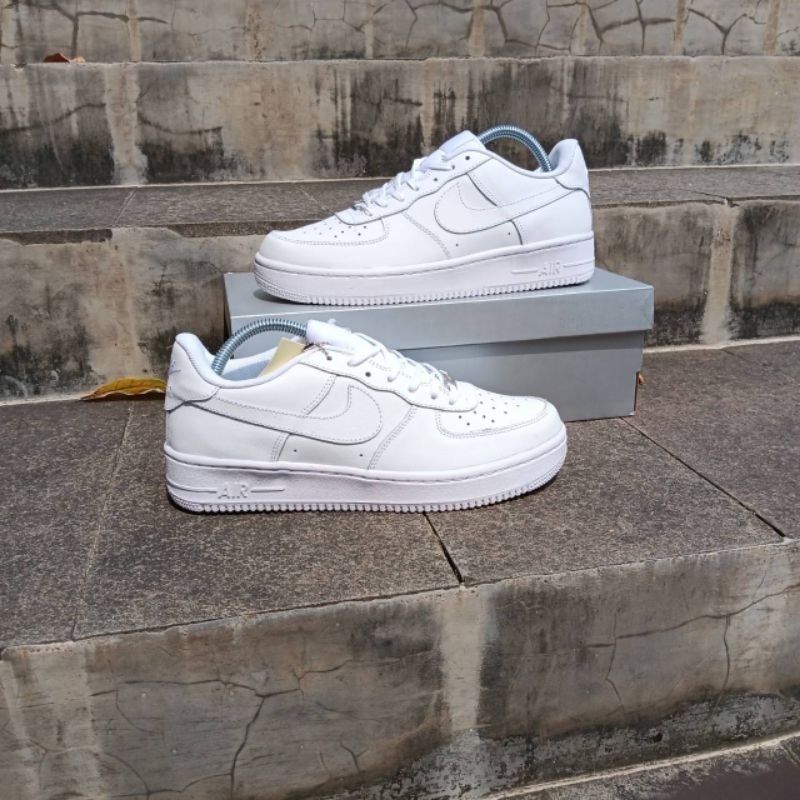 [BEST SELLER] SEPATU KETS PUTIH. NK AIRFORCE 1ONE FULL PUTIH. GRADE ORI. 36-44