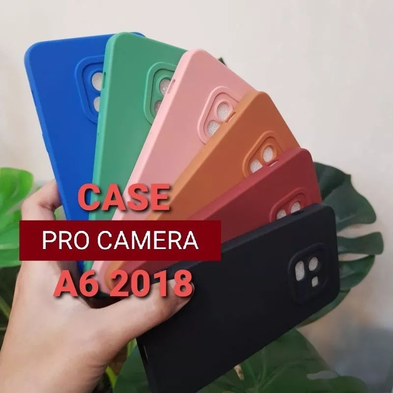 SOFTCASE SILIKON PRO CAMERA SAMSUNG A6-2018 J6-2018