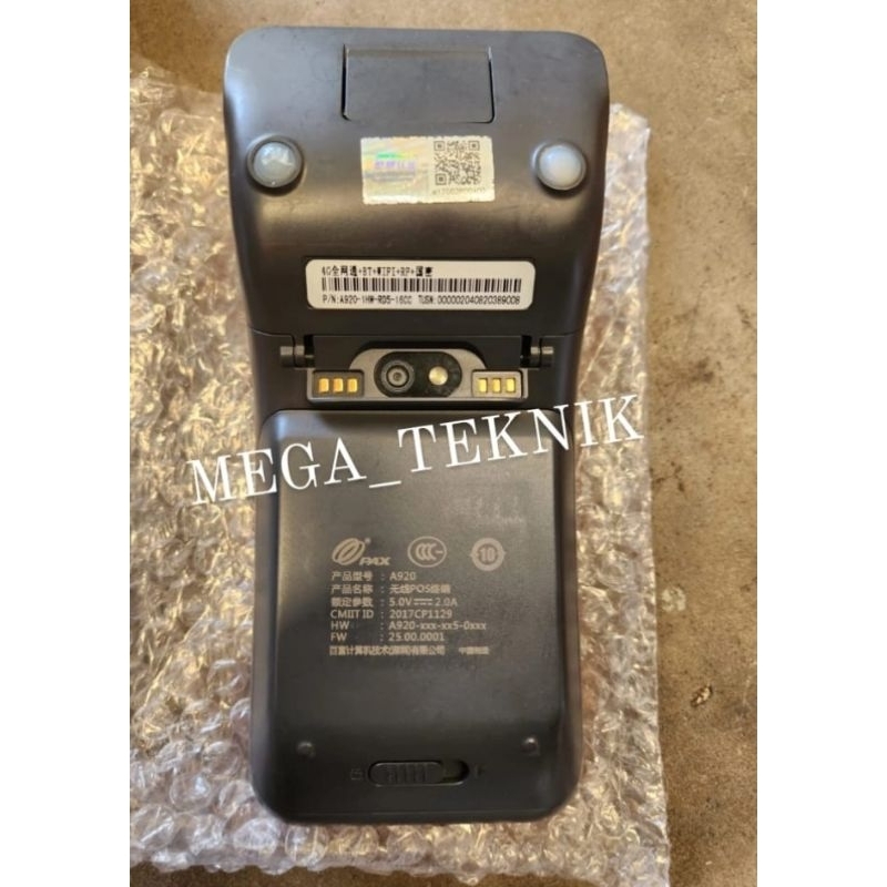 EDC A920 edc pax spbu
