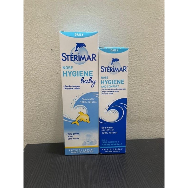 Sterimar baby Hygiene Nasal spray 100 ml / Sterimar adult Hygiene Nasal Spray 50 ml