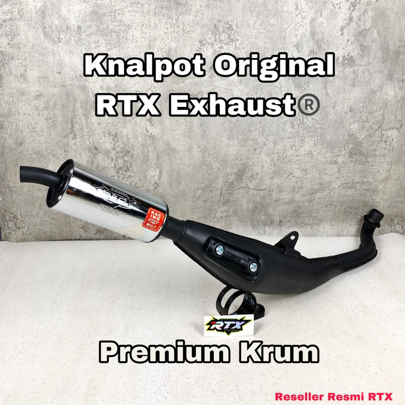 Knalpot Standart Racing FIZR FIZ Force1 Original Rtx Super Premium
