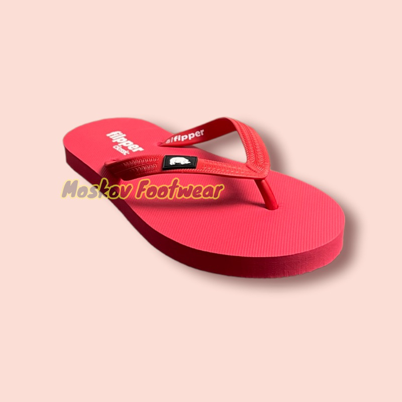 Sandal Fipper Classic Jepit Pria Santai Colorfull Red