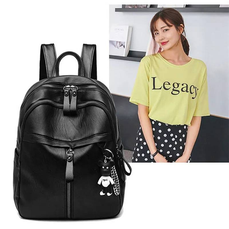 Tas Ransel Wanita Semi Kulit Bacpack Wanita Tas Punggung Wanita Tas Ransel Wanita Ransel Wanita Korean Style Tas Ransel Wanita Fashion Anaya Store