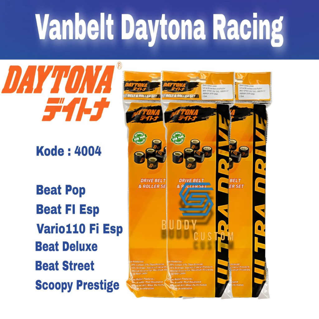 Vanbelt V-belt Beat Fi/Esp Beat Deluxe Genio Daytona - Vanbelt V-belt Daytona Beat Deluxe Scoopy Esp