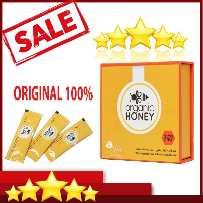 Organic Honey Royal 24 Sachet - Madu Organic Honey Original