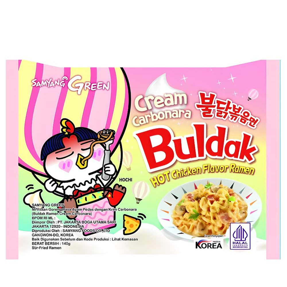 

Samyang cream carbonara buldak 140g