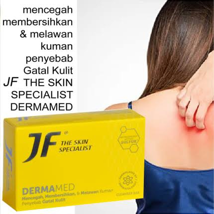 Jf sulfur soap 90 gr Sabun Gatal dan Biang Keringat ORIGINAL-BPOM