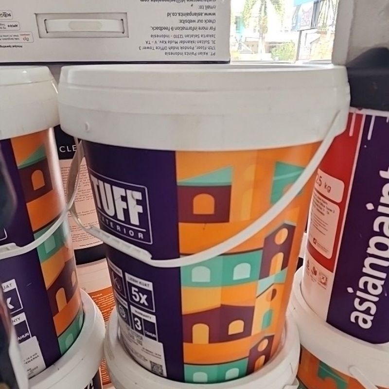 cat tembok exterior tuff asian paint 5kg