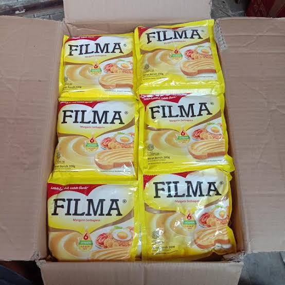 

mentega filma saset 200gr x 60pack /dus