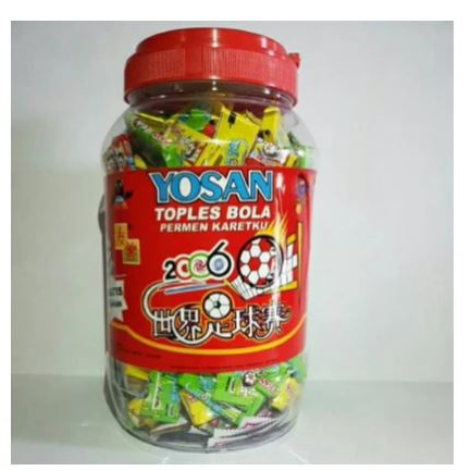 

Yosan Toples/Permen karet yosan toples