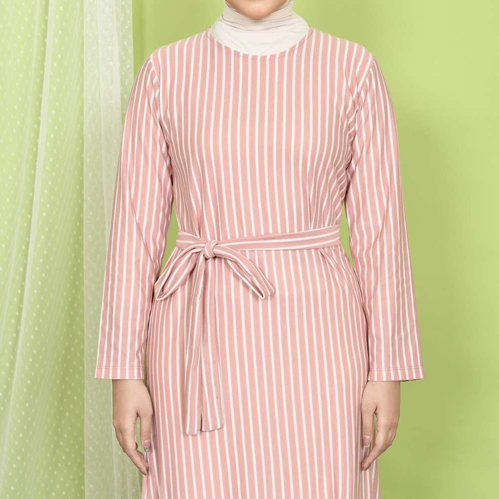 Mybamus Benna Lace Tunic Dusty M15273 R86S4 - Midi Dress - Midi Gamis Lebaran-7