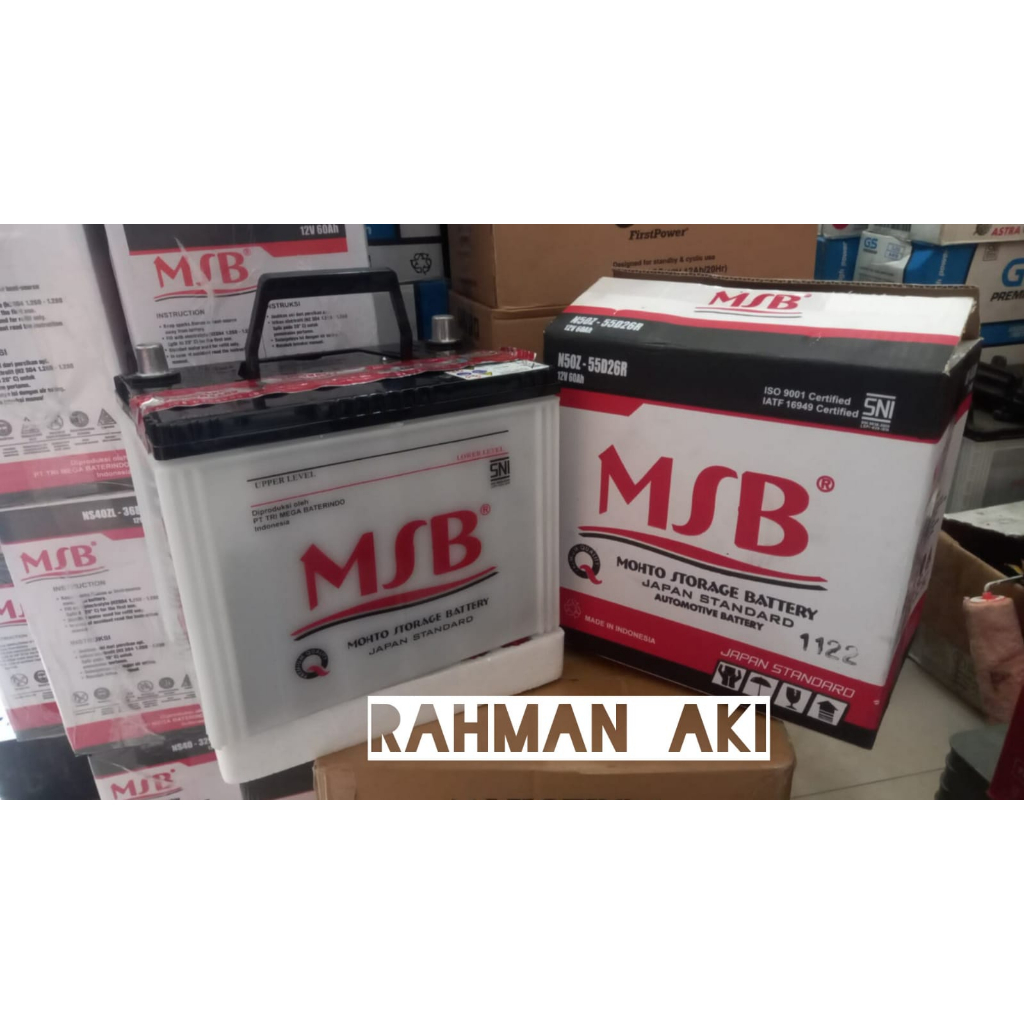Aki MSB n50z dyna, elf, fuso, cold  diesel inpr