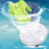 Mesin Cuci Mini Portable Ultrasonic Turbine Wash Washing Machine