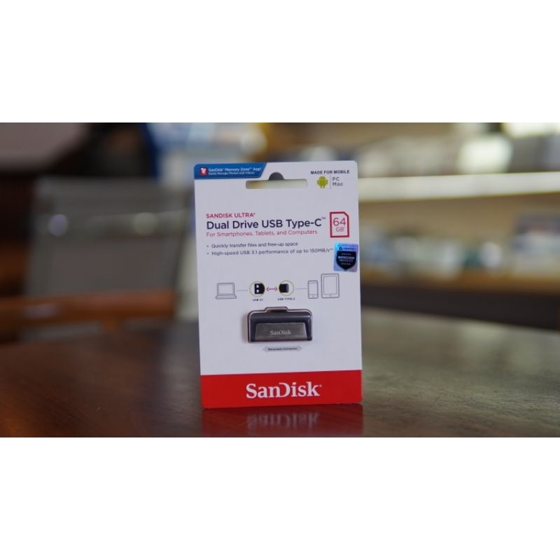 SANDISK ULTRA DUAL DRIVE USB TYPE-C