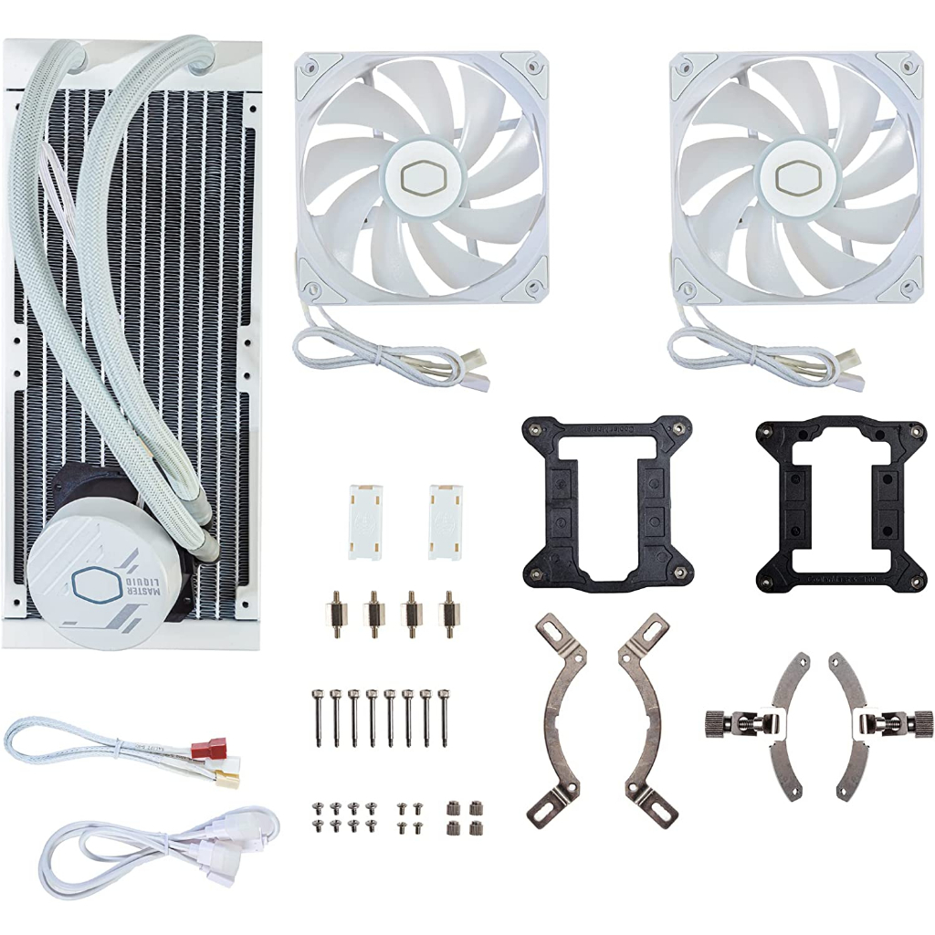 Cooler Master MASTERLIQUID 240L CORE WHITE ARGB AIO 240mm