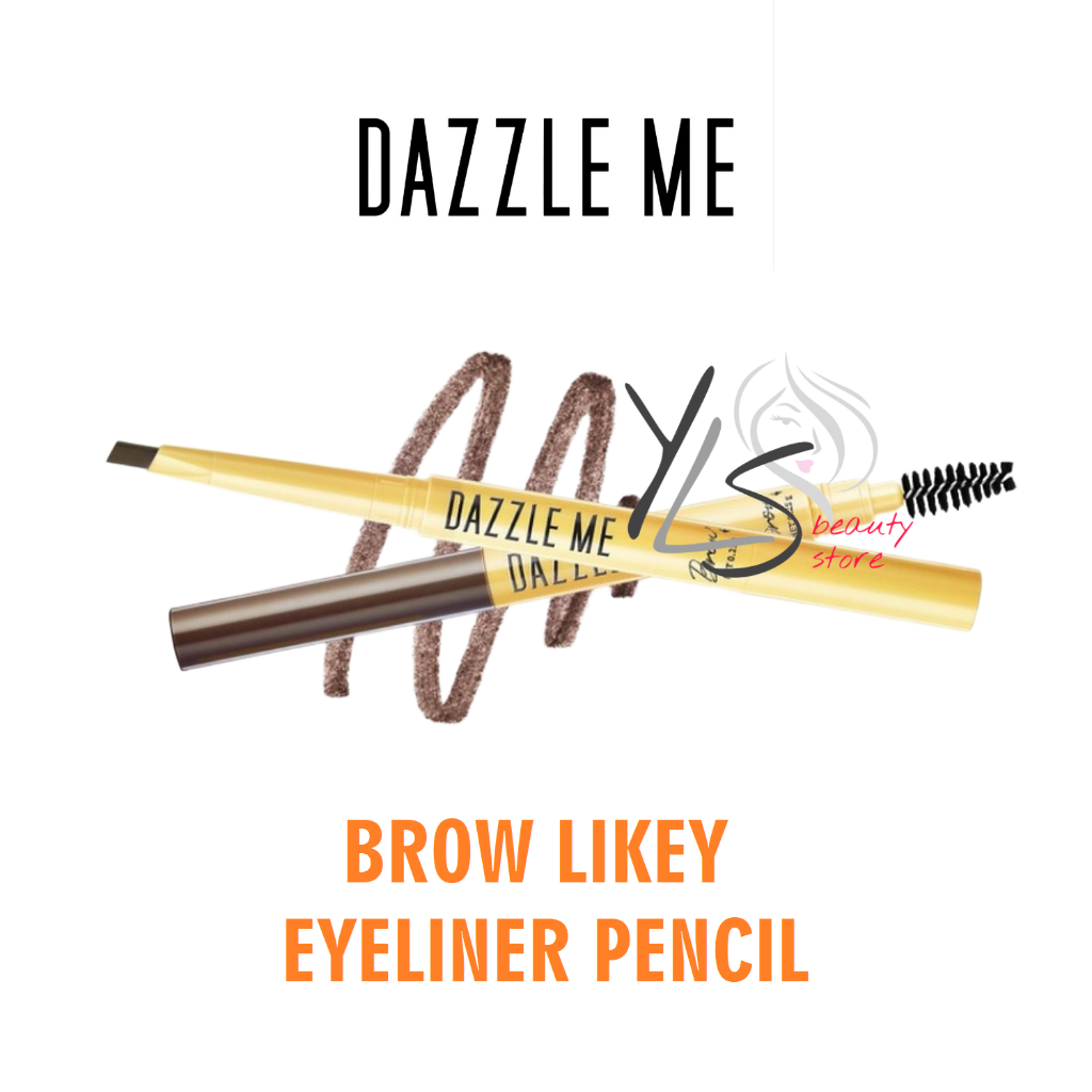 DAZZLE ME BROW LIKEY EYELINER PENCIL - TERDAFTAR BPOM - PENSIL EYELINER DAZZLE ME MURAH