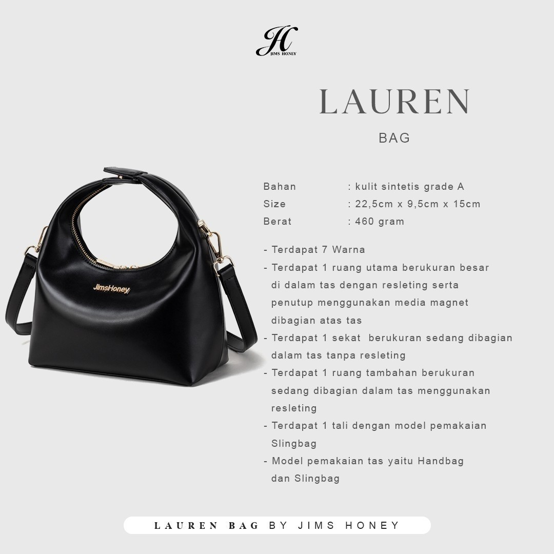 JIMS HONEY TAS SELEMPANG WANITA LAUREN BAG