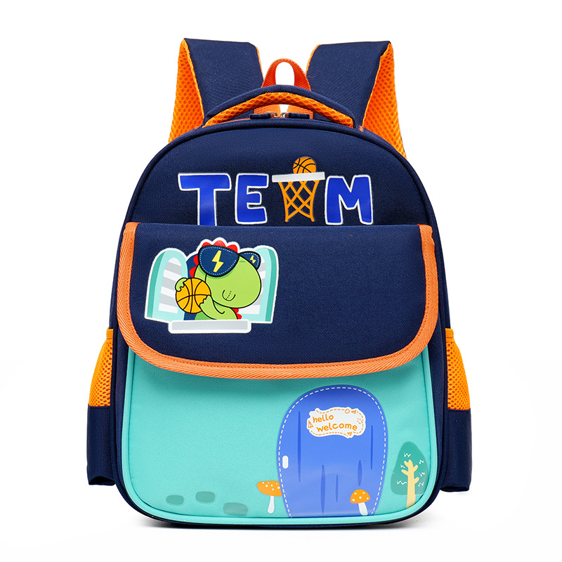 169 IMPORT Tas Sekolah Anak TK / PAUD Karakter Dino Jerapah Super Ringan Backpack Tas Ransel Anak