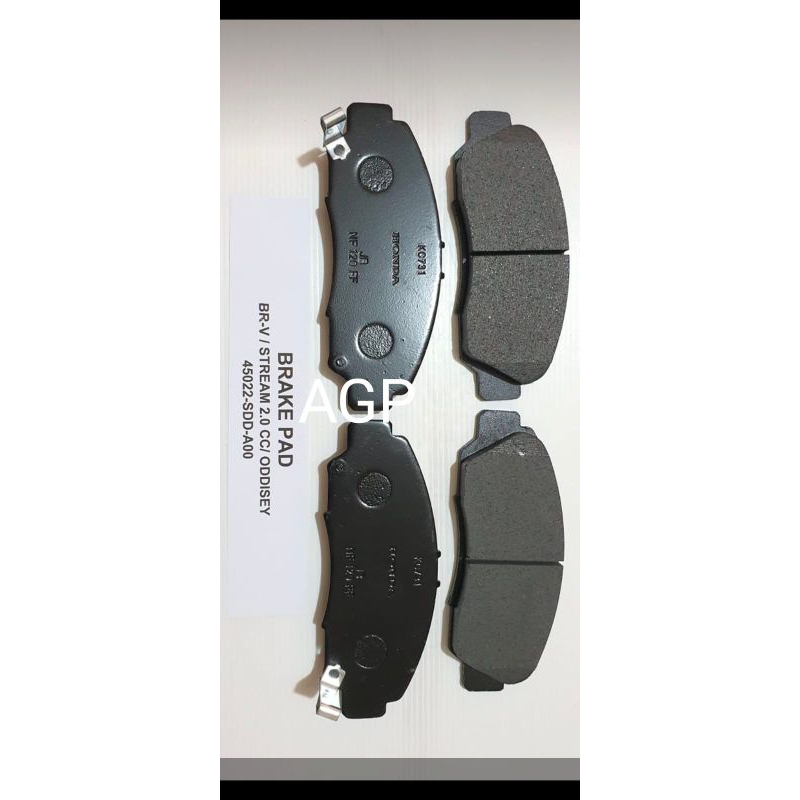 Brake Pad Depan BRV Stream 2.0 Oddisey 45022-SDD-A00