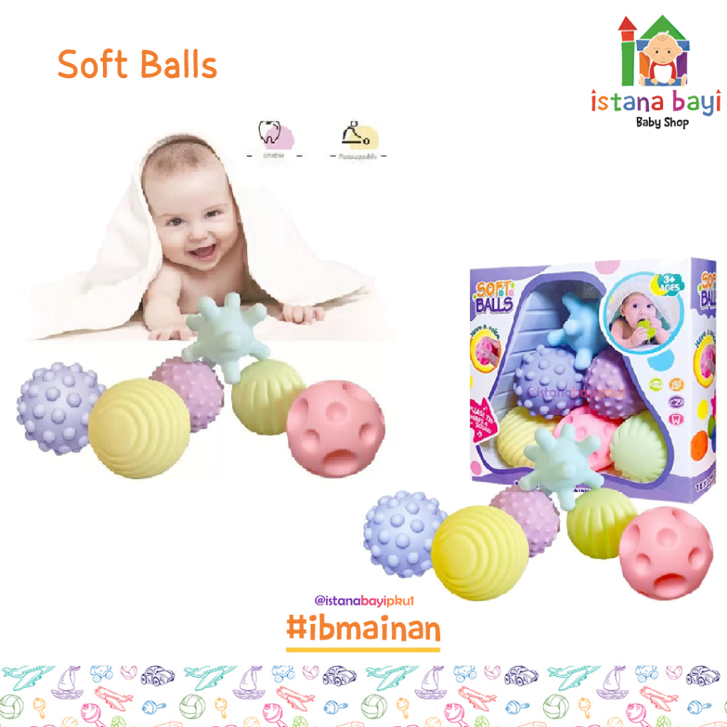 VYNIL BOX 6pcs / Mainan Karet / mainan bayi