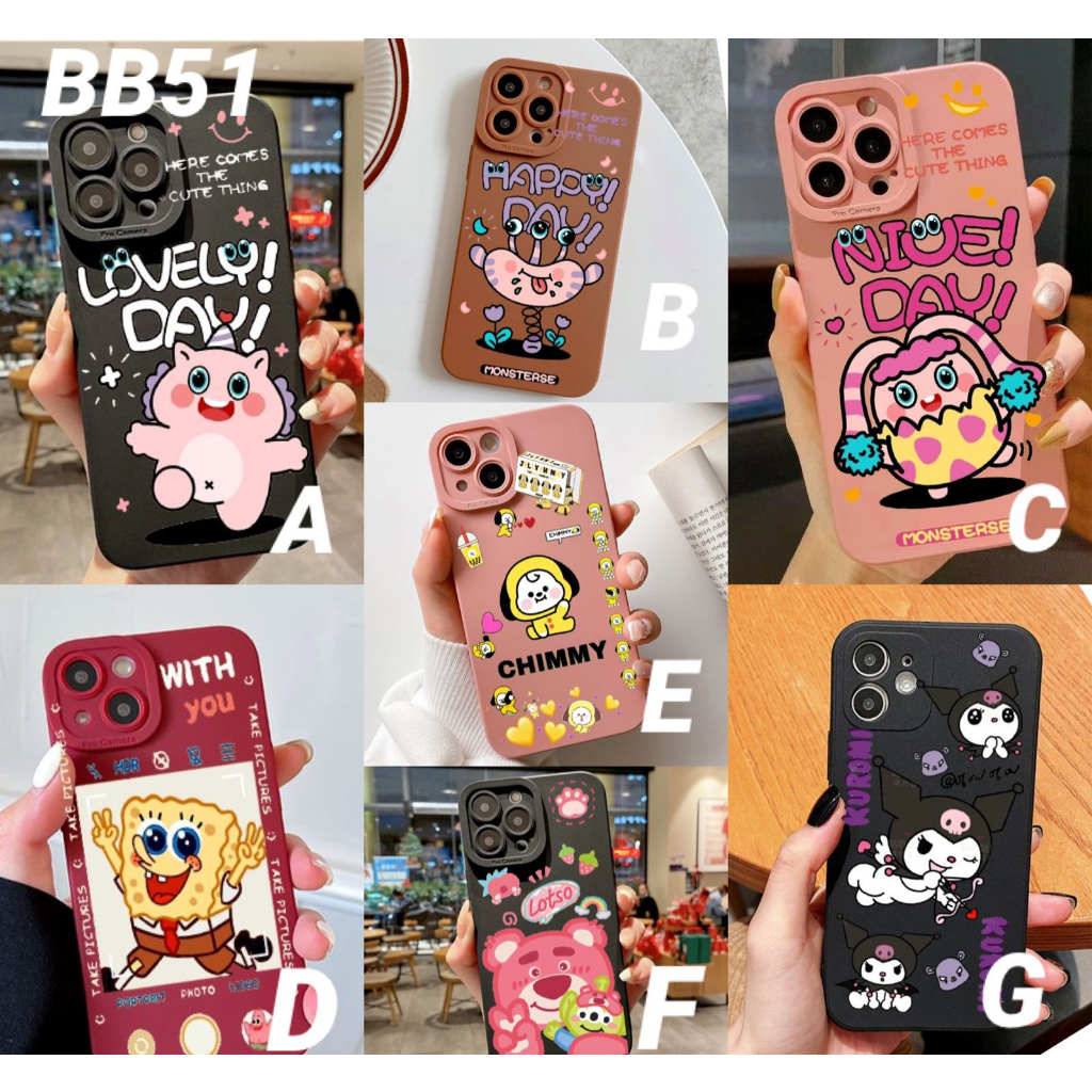 CASING motif BB51 for Iphone 6 6s 6g 6+ 6s+ 7 8 7+ 8+ X Xs 11 12 13 14 14+ Plus Pro Max