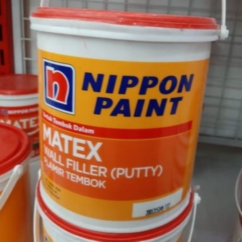 PLAMIR TEMBOK MATEX NIPPON PAINT 20KG DEMPUL WHITE