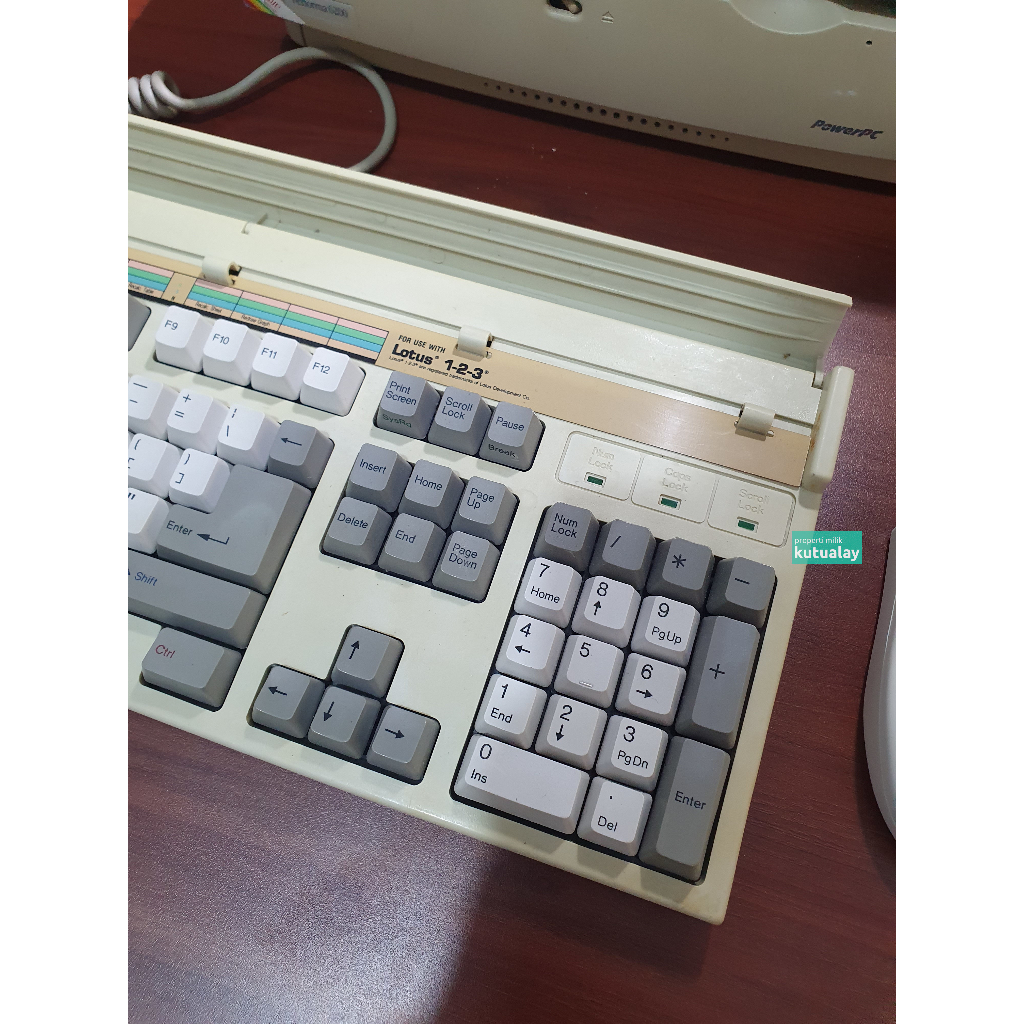 Mechanical Keyboard Vintage Ortek MCK 101FX Jadul Rare Second Normal