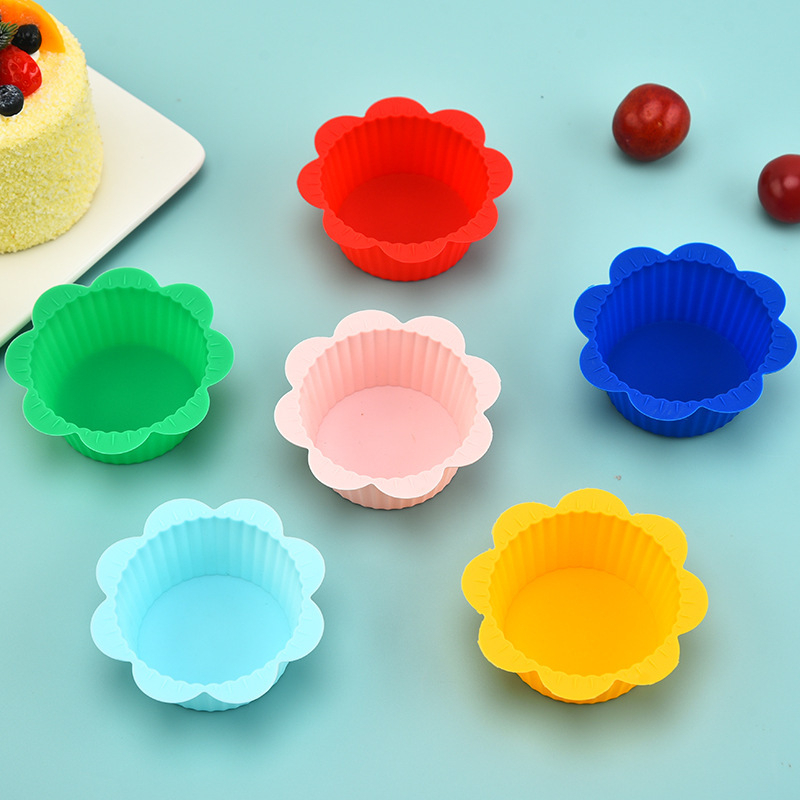 (snapcorner)Cetakan Muffin Silikon Kue Cup Cake Muffin Puding Cupcake Silicone Bento / Muffin Cupcake Baking Molds Silicone Cake Mold