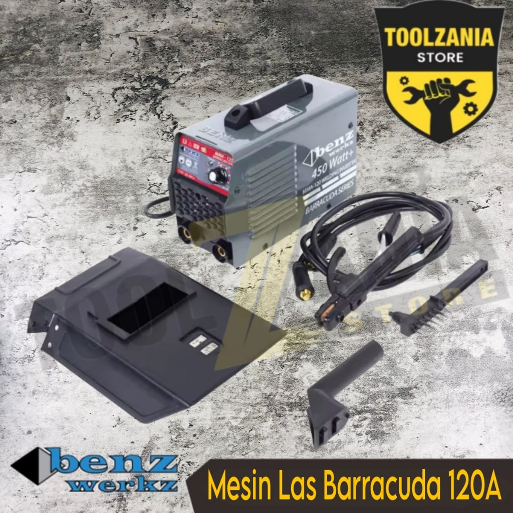 Mesin las inverter welding barracuda 120A mesin trafo las benz werkz Mesin las inverter welding 120A