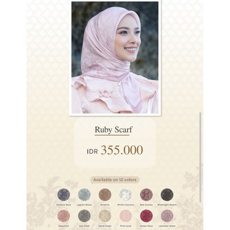 Ruby Scarf Vol. 2.0 By Wearing Klamby