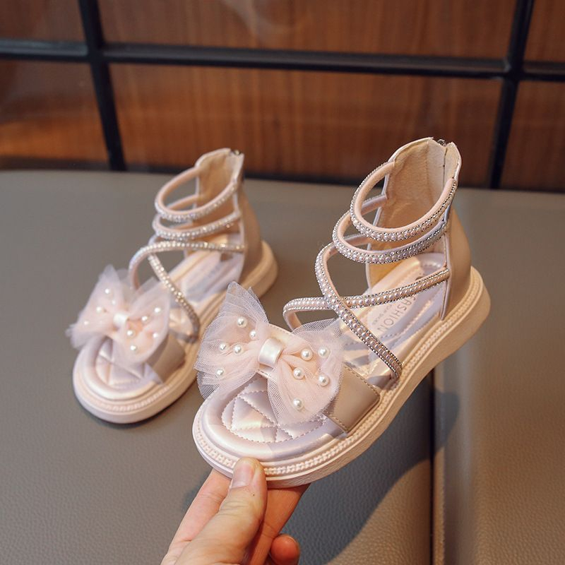 (LOLI-JKT) SP-G33 SANDAL ANAK IMPORT GLADIATOR PITA COMEL SIZE 26-36