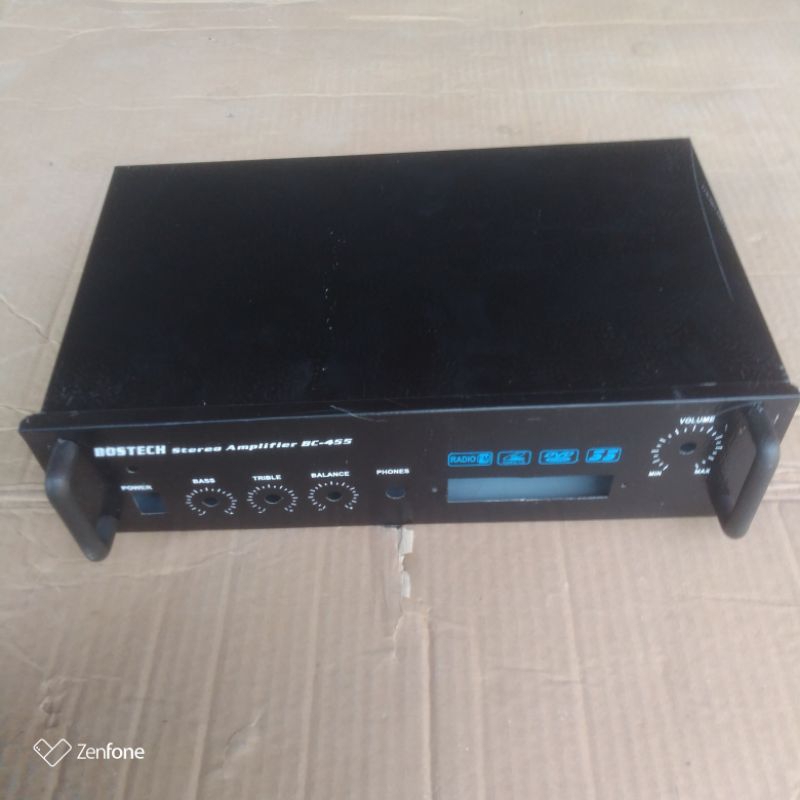 Box Bostec stereo amplifier Bc 455 USB Mp3 Bluetooth Bostech Berkualitas
