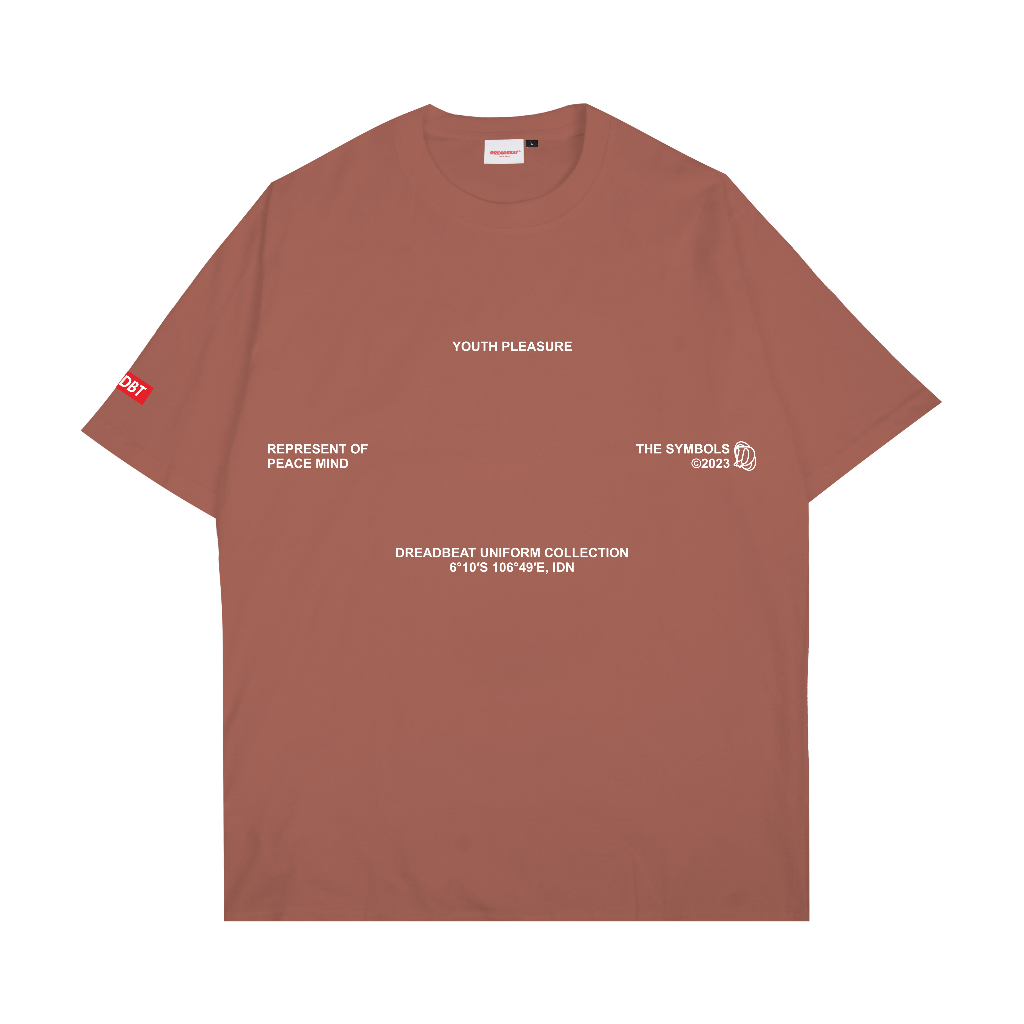 Dreadbeat - REPRESENT - TERRACOTA T-Shirt