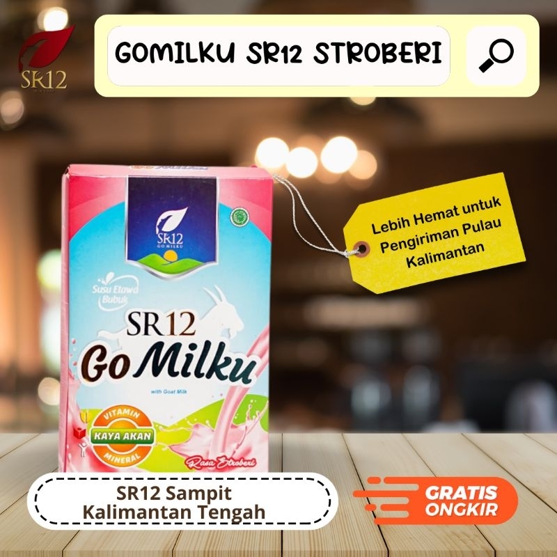 

Gomilku SR12 Stroberi | Susu Kambing Etawa