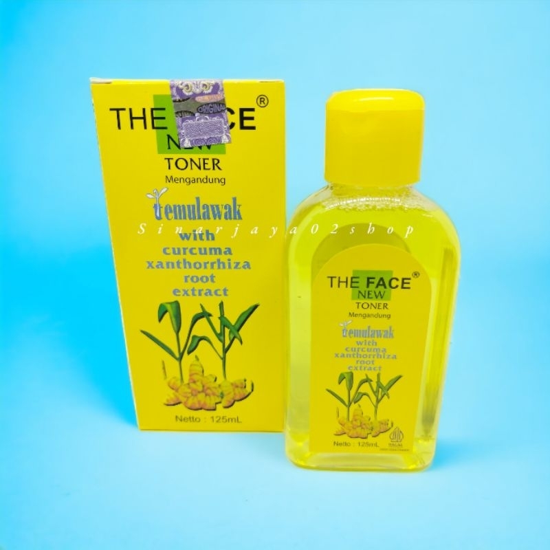 THE FACE Toner Temulawak With Curcuma Original BPOM 125ml